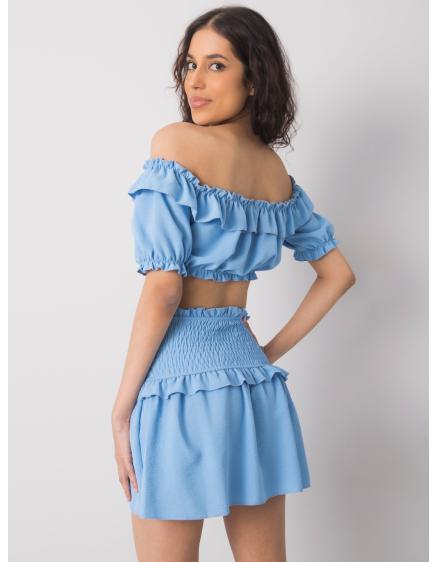 Női miniszoknya Joanna OCH BELLA kék