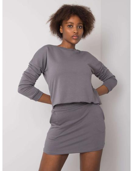 Dámsky set Daniela RUE PARIS dark grey