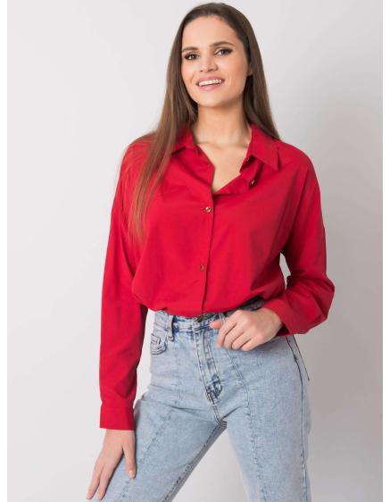 Dámska košeľa CAMILA bordová