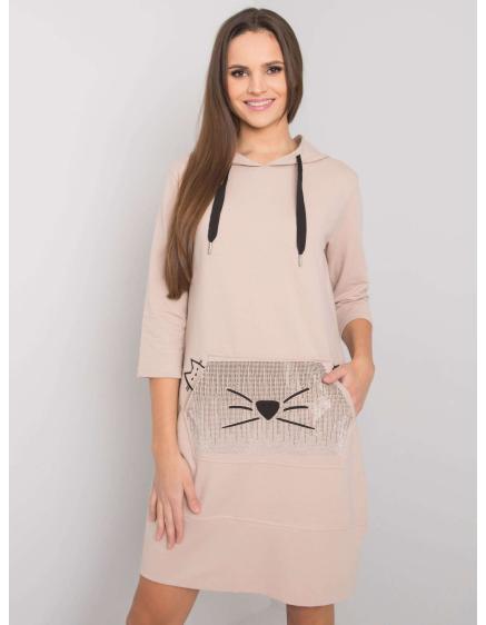 Dámske šaty ANNE light beige