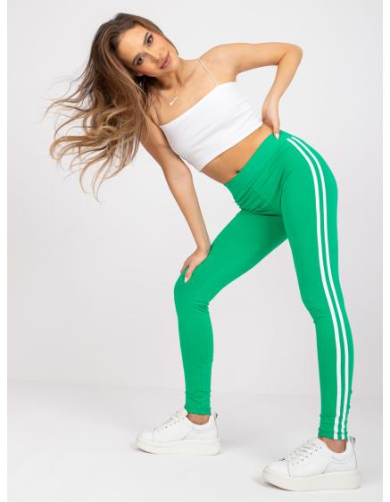 Dámske športové legíny s vysokým pásom BUZZ green