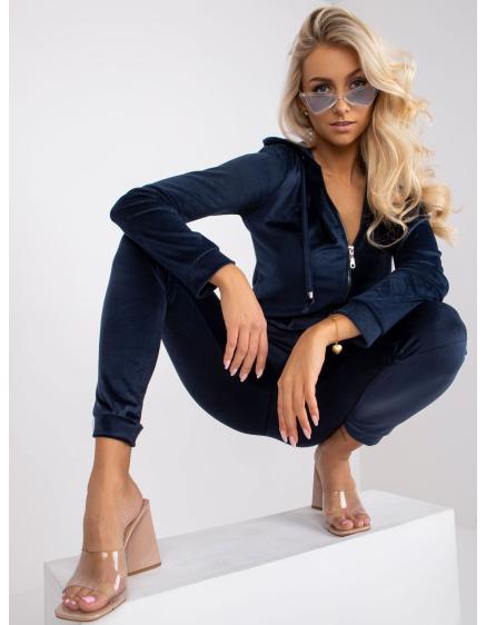 Dámska súprava s kapucňou ILARIA navy blue