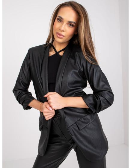 Dámska bunda z ekokože Alicja OCH BELLA black