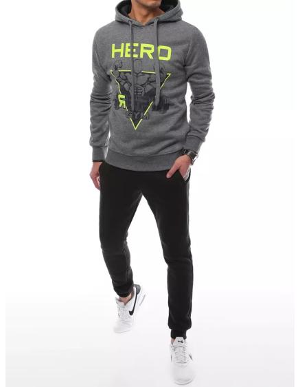 Pánská tepláková souprava HERO tmavě šedá