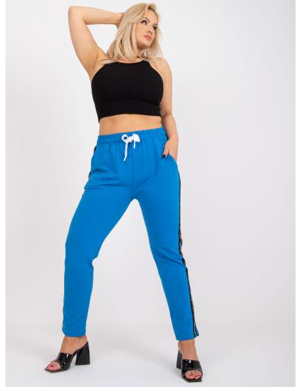 Női plus size tréningnadrág FELISE kék