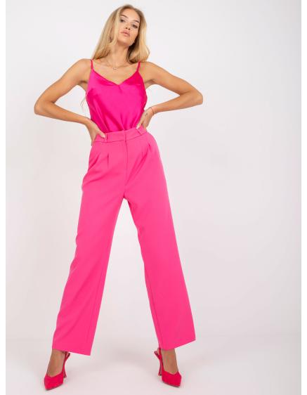 Női nadrág zsebekkel RUE PARIS rózsaszín RUE PARIS pink