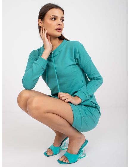 Dámske šaty rovného strihu KAY green