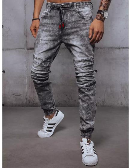 Pánské kalhoty joggers OLA šedé