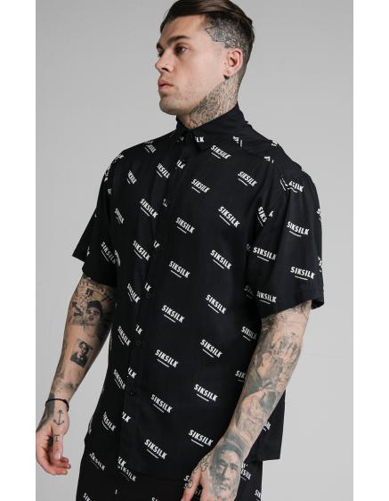SIKSILK SHIRT RESORT PRINT REPEAT