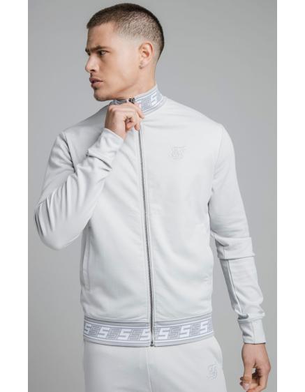 SIKSILK THROUGH ZIP RETRO JACQUARD
