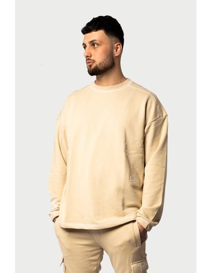 The Couture Club NECK CREW BRANDED DEFINITION OVERLOCK