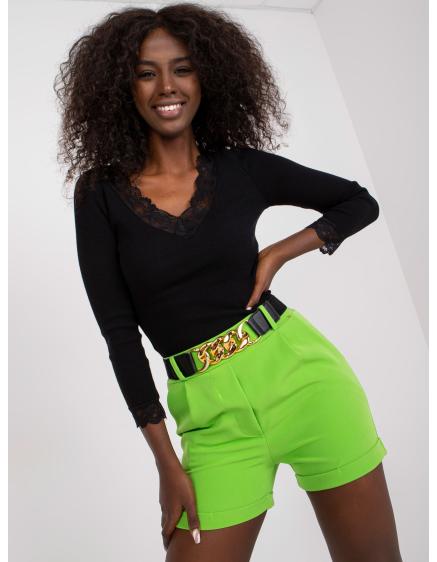 Dámske šortky LOURDES light green