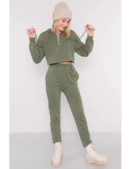 Dámske tepláky BSL khaki
