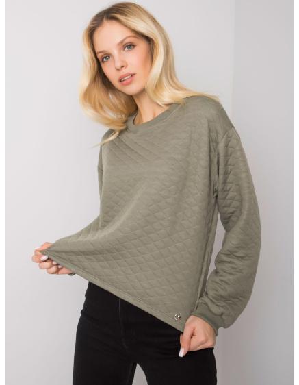 Dámska prešívaná mikina KERSTINE khaki