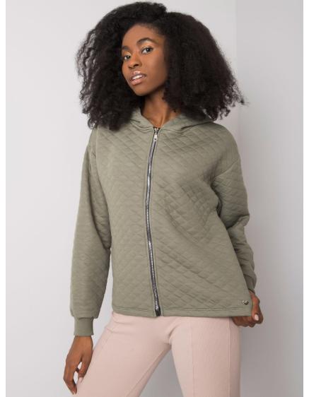 Dámska prešívaná mikina MELANIE light khaki