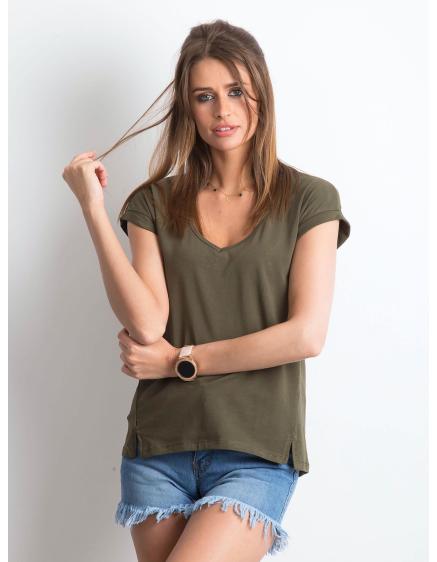 Dámské tričko VIBES khaki