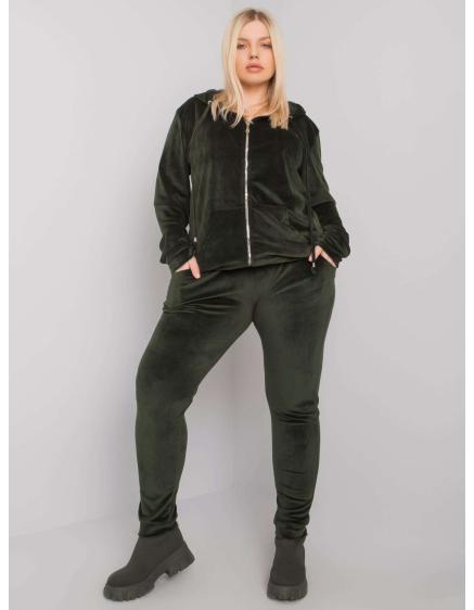 Dámska súprava plus size MICHELL khaki