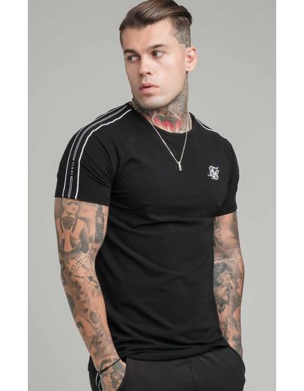 SIKSILK TEE GYM TAPE STATUS S/S