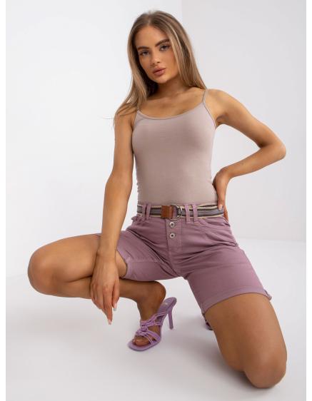 Dámske ležérne šortky SHARYL dark pink