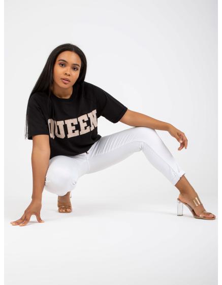 Női plus size blúz ILEAN fekete