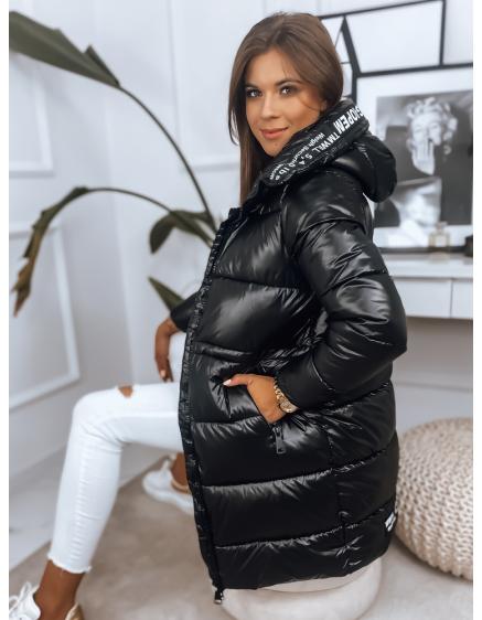 Női steppelt kabát ALINE fekete