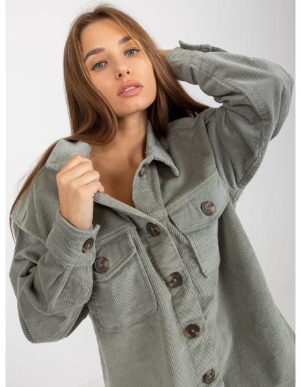 Dámska košeľa Amala STITCH & SOUL khaki