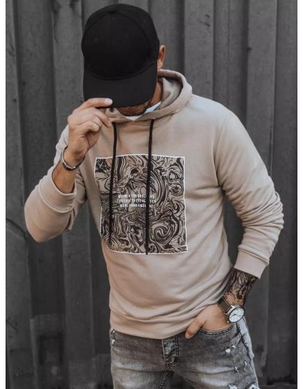 Pánská mikina CORBIN hnědá