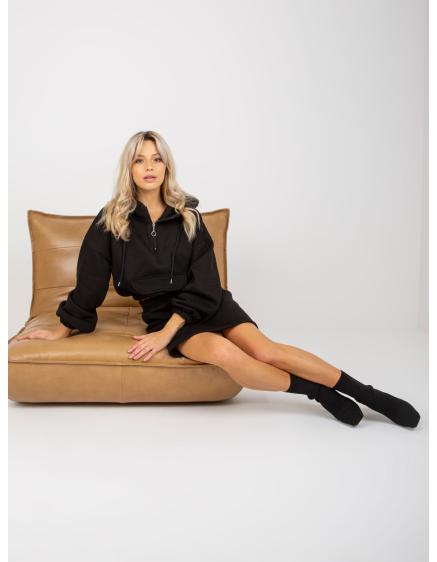 Dámska súprava basic so sukňou EMILIE čierna