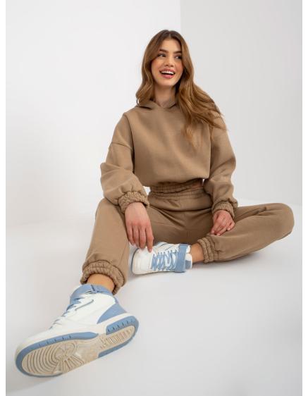 Női szett pulóverrel CHARDAE sötétbézs sötétbézs