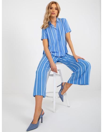 Női blúz rögzítés nélkül SUBLEVEL kék