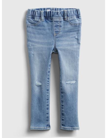 Dětské džíny distressed jeggings stretch