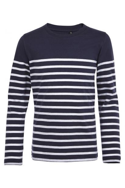 SOL'S MATELOT LSL KIDS French navy / White
