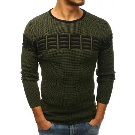 Pánský svetr zelený STYLE