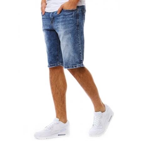 Pánské džínové kraťasy modré
