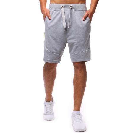 Pánske teplákové kraťasy šedej STYLE