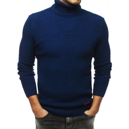 Pánsky MODERN sveter golf modrý
