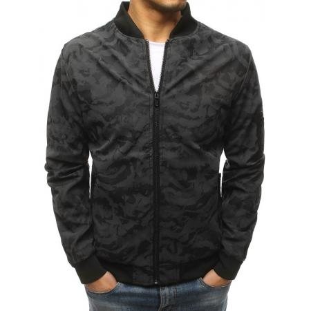 NewStyle Férfi bomber dzseki terepszínű kabát, fekete-szürke