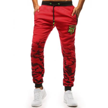 Pánske STYLE tepláky červená