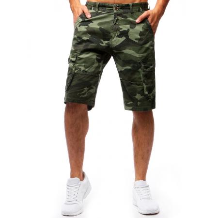 Pánské bojové šortky maskáčové camo