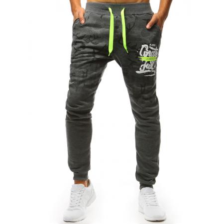 Pánske STYLE tepláky antracit