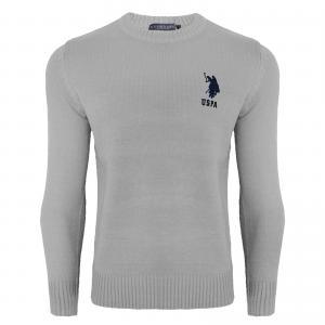 Pánský svetr U.S Polo Assn model 2 - šedá