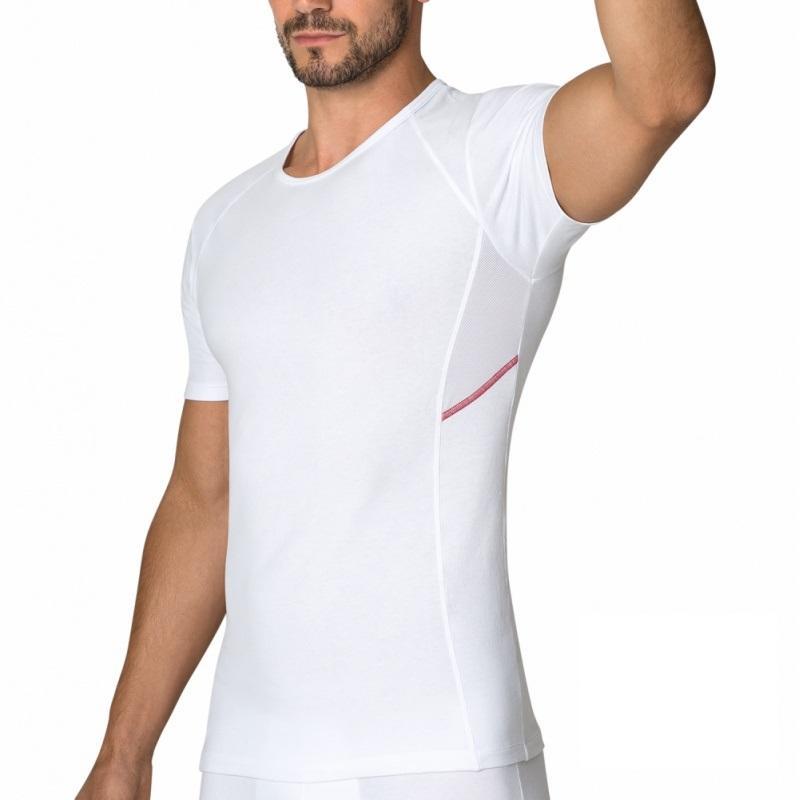 Pánske tričko NUR DER Cotton 3DFlex AIR - biela