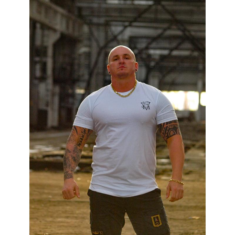 Pánské bílé tričko s potiskem Mafia Store