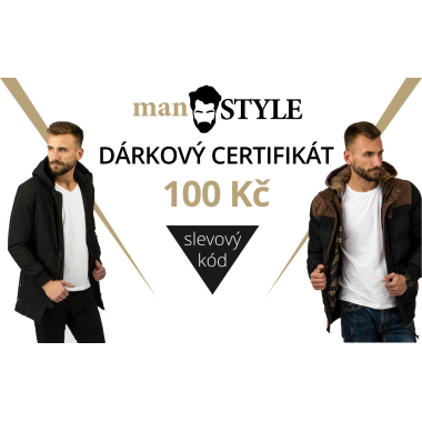 Dárkový poukaz v hodnotě 100 Kč