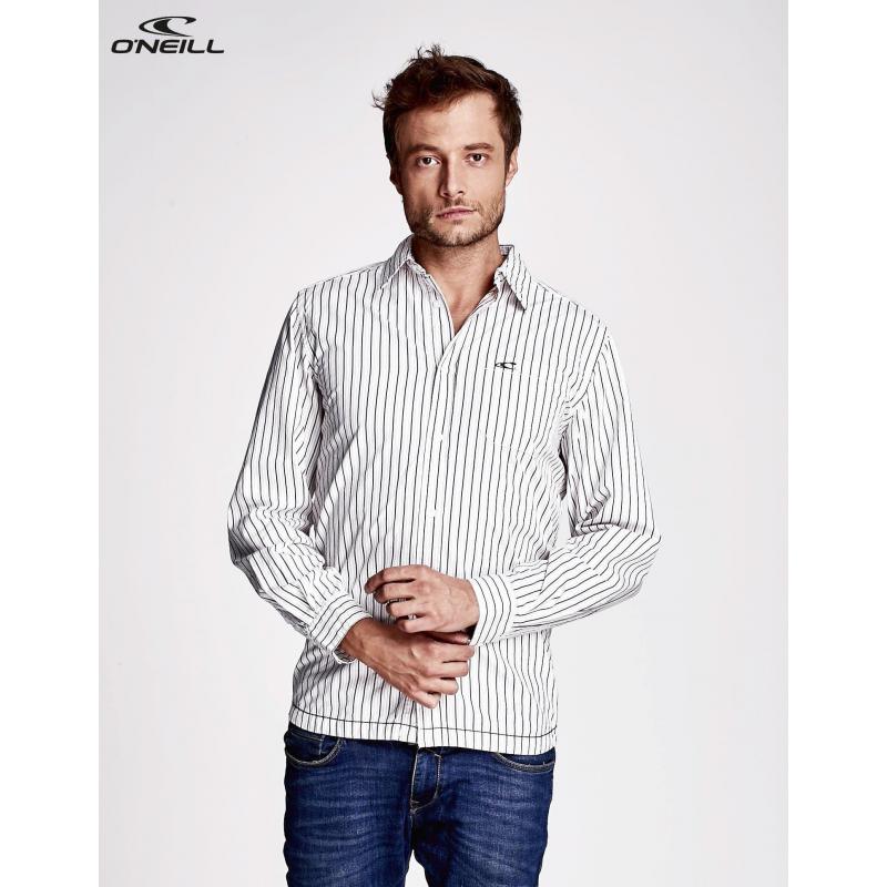 Biela pánska pruhovaná košeľa O'NEILL