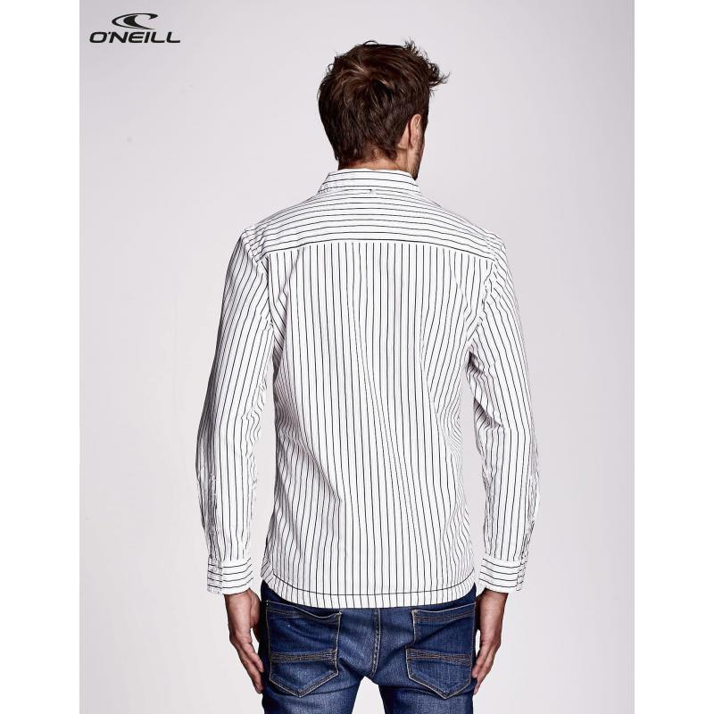 Biela pánska pruhovaná košeľa O'NEILL