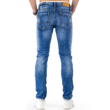 Pánské módní jeansové kalhoty světle modré