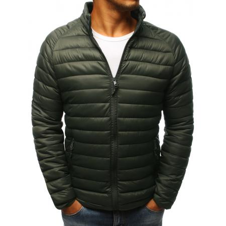 Pánska STYLE bunda prešívaná zelená