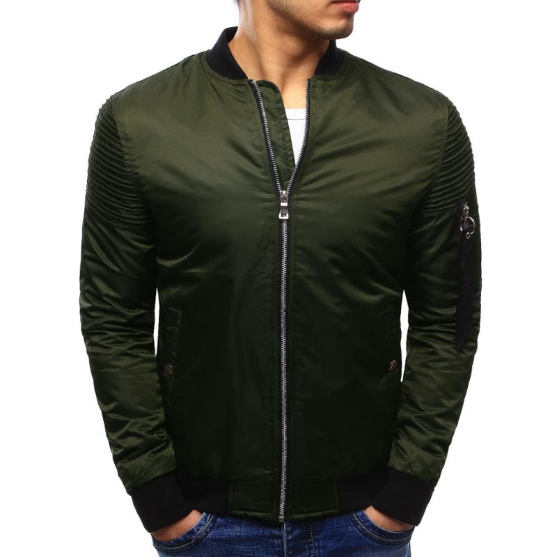 Férfi elegáns kabát bomber dzseki zöld | manCLOTHES.hu Férfi dzsekik és kabátok – divatos férfi öltözet, elegáns