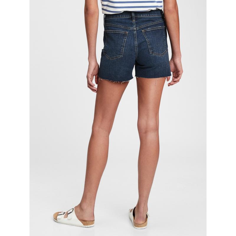 Džínsové šortky s vysokým vzrastom